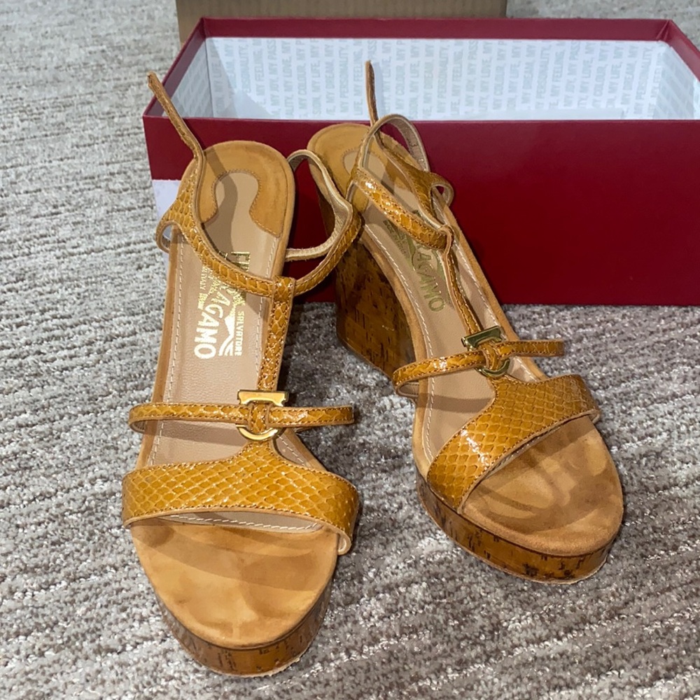 Ferragamo wedges